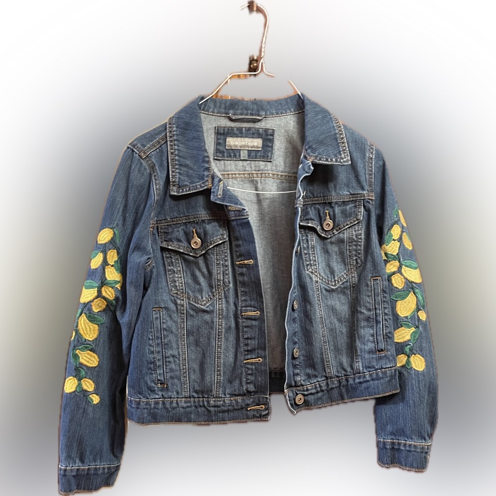 Embroidered Denim Jacket
